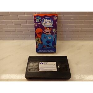 Blues Clues - Blue Talks (VHS 2004) Nick Jr. Nickelodeon Rare Video‎ Tape TESTED